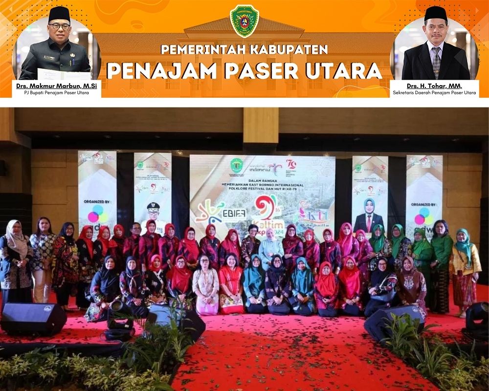 SEMARAK: TP PKK PPU menjadi peserta Kaltim Expo 2024 mulai 26-30 Juli 2024 di Samarinda.