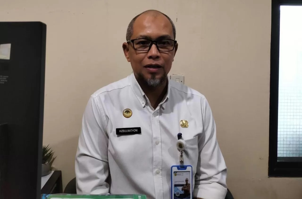 Kepala Bidang Sungai Dinas PUPR Kota Banjarmasin, Hizbul Wathony.(Foto:Endang Syarifuddin/Radar Banjarmasin)