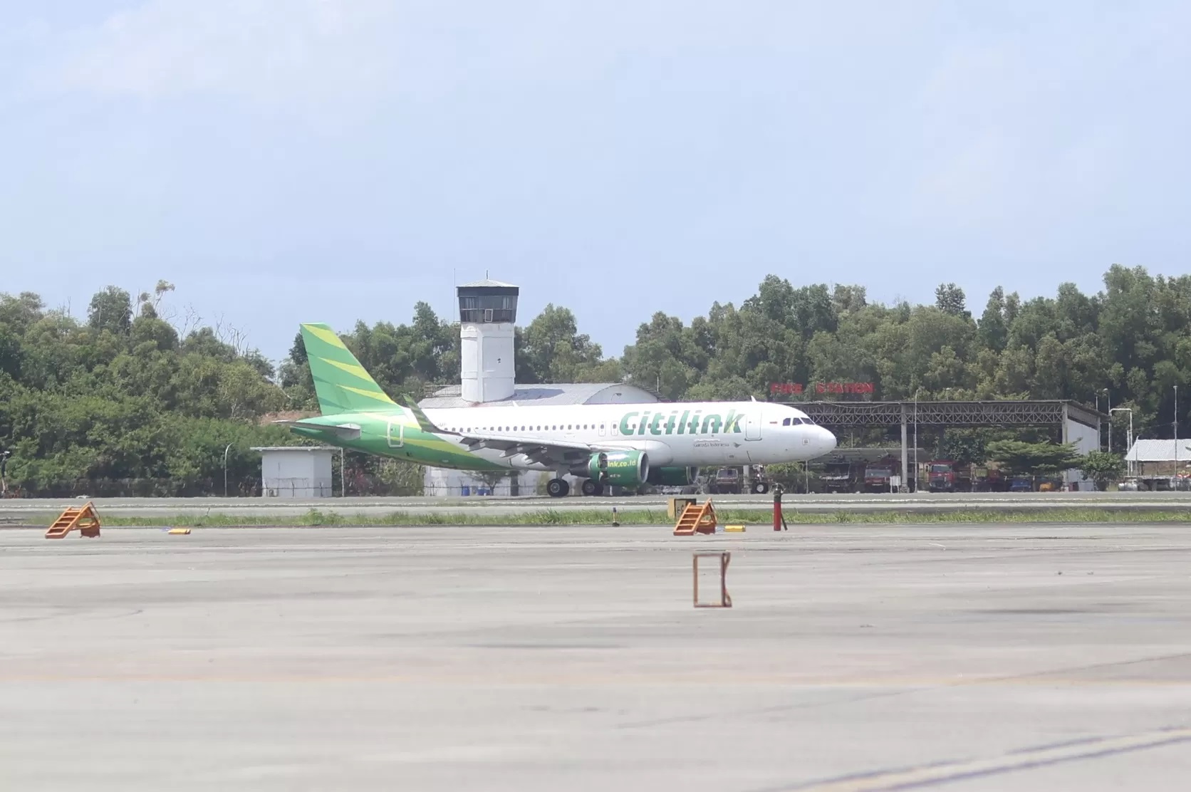 TAMBAH PENERBANGAN: Sejumlah maskapai memberlakukan extra flight pada momentum peringatan HUT RI di IKN. (Foto: Anggi/KP)