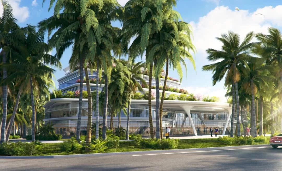 BENTUK EKOSISTEM : Rencana pembangunan hotel dan kawasan hunian yang dikerjakan oleh PT Intiland Development Tbk masuk kegiatan&nbsp;Groundbreaking&nbsp;Ke-7, Senin (12/8) lalu. (Foto: Otorita IKN)