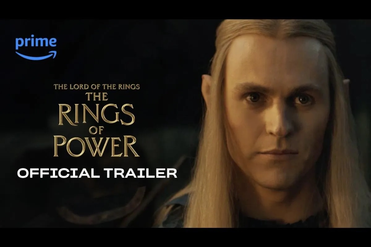 Poster rilisnya trailer The Lord of the Rings: The Rings of Power. (ANTARA/ HO. Prime Video)