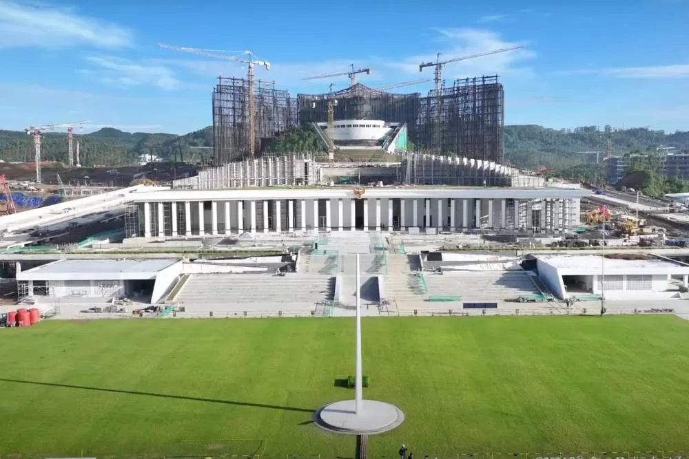 Istana Presiden di Ibu Kota Nusantara (IKN).