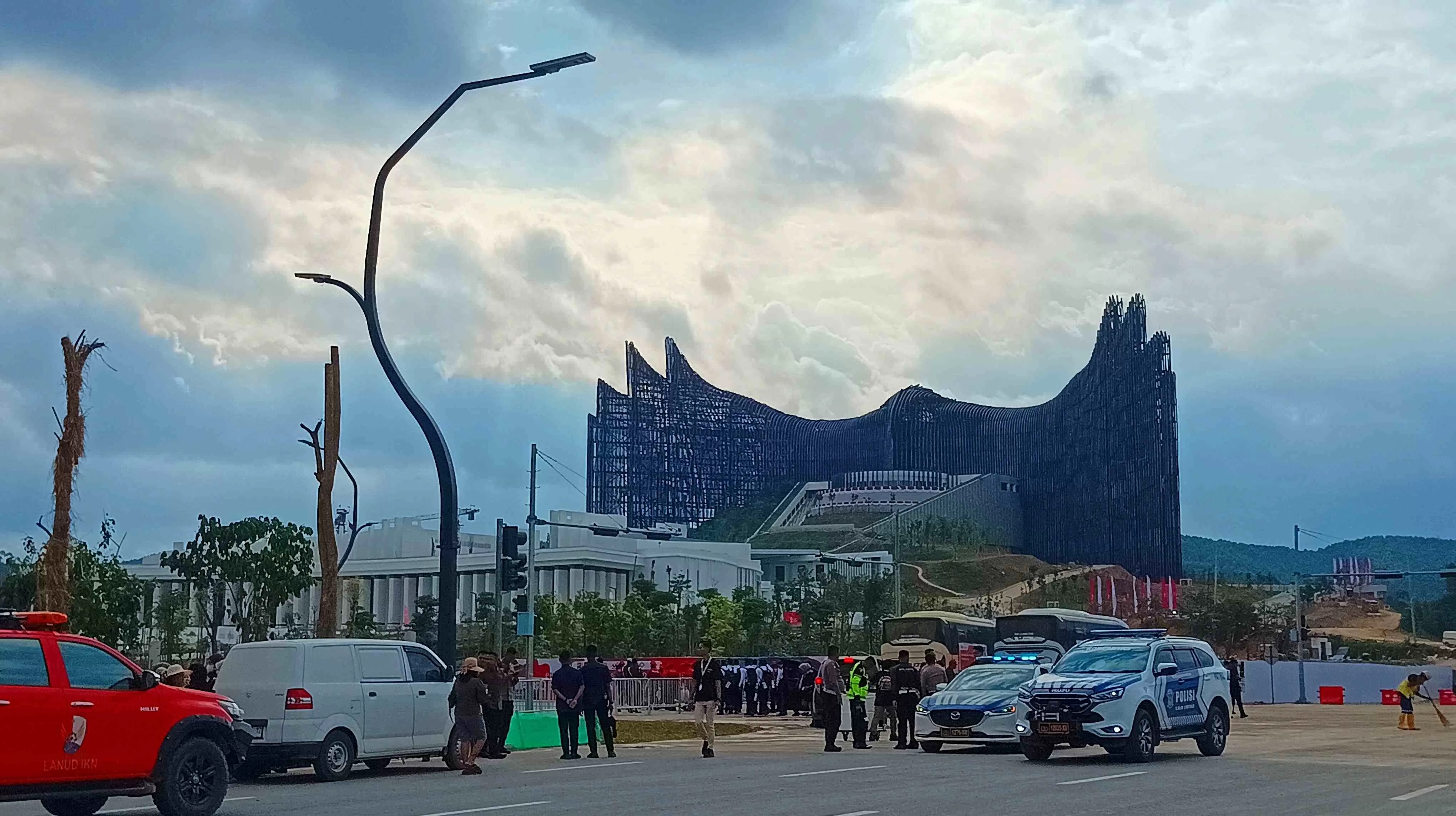 WARGA SEKITAR BOLEH IKUT: Sebanyak 1.000 orang warga Sepaku akan mengikuti Upacara HUT RI di IKN. (Foto: Syahrul)