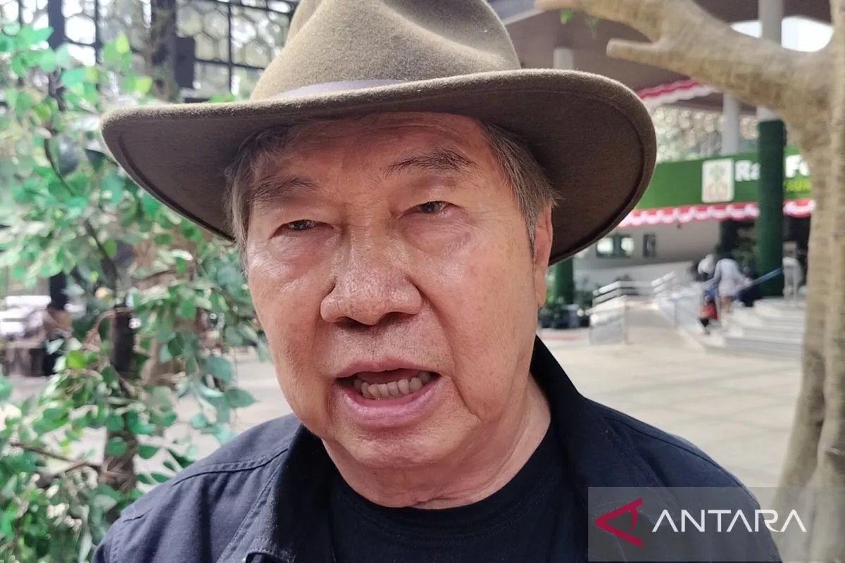 Direktur TSI Jansen Manansang di Taman Safari Bogor, Cisarua, Kabupaten Bogor, Jawa Barat, Sabtu (17/8/2024). (ANTARA/M Fikri Setiawan)