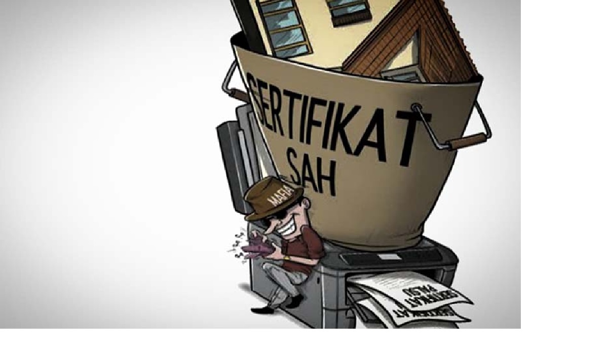 ilustrasi mafia tanah