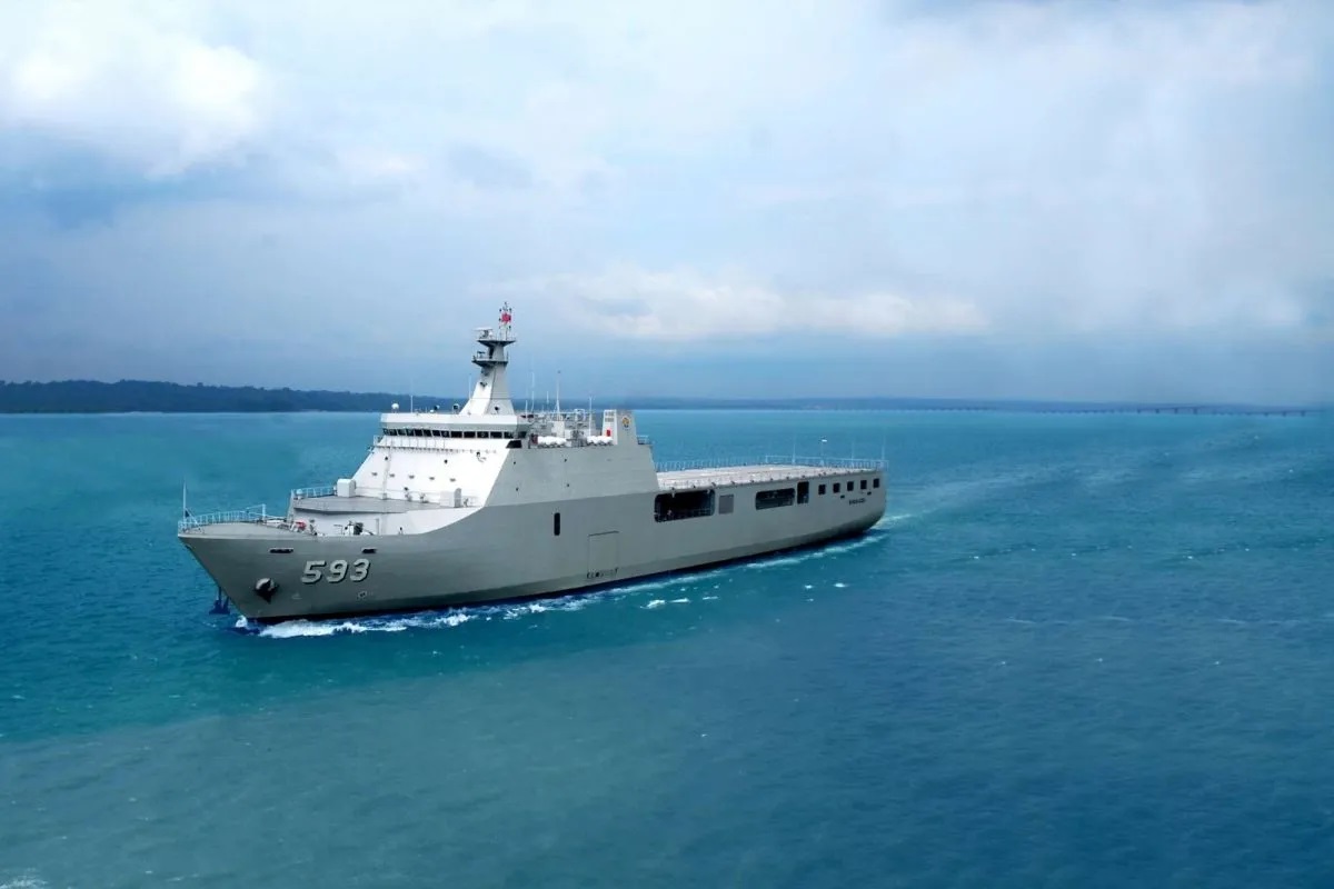 Ilustrasi - Kapal perang buatan PT PAL Indonesia.ANTARA/HO-PT PAL.