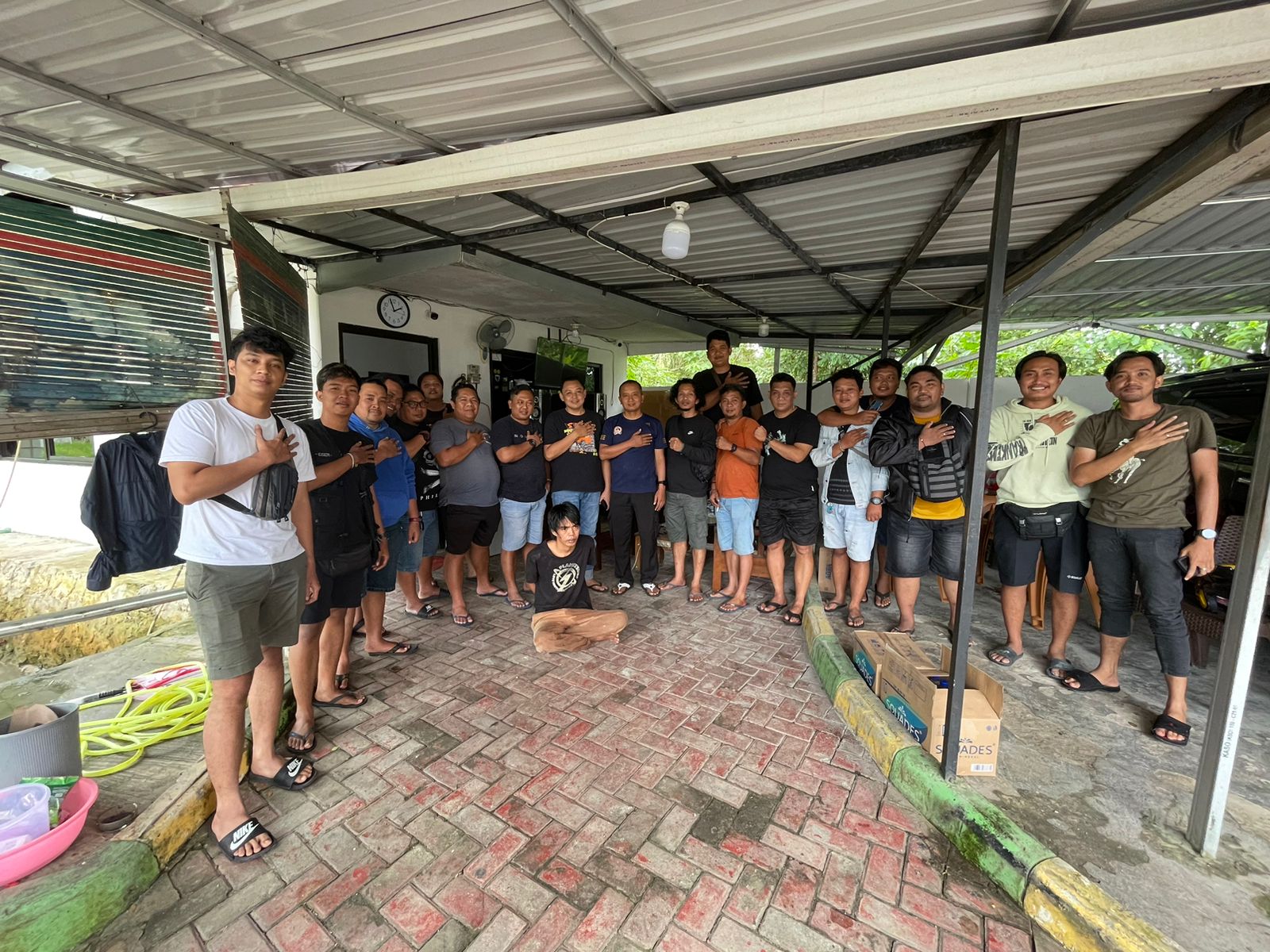 Tangkapan layar penangkapan AR, pria yang tega menghabisi nyawa ibu kandungnya. (Foto : Istimewa)