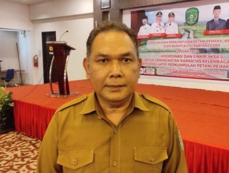 Kabid Sumber Daya Air Dinas PU Kukar Awang Agus (Istimewa)