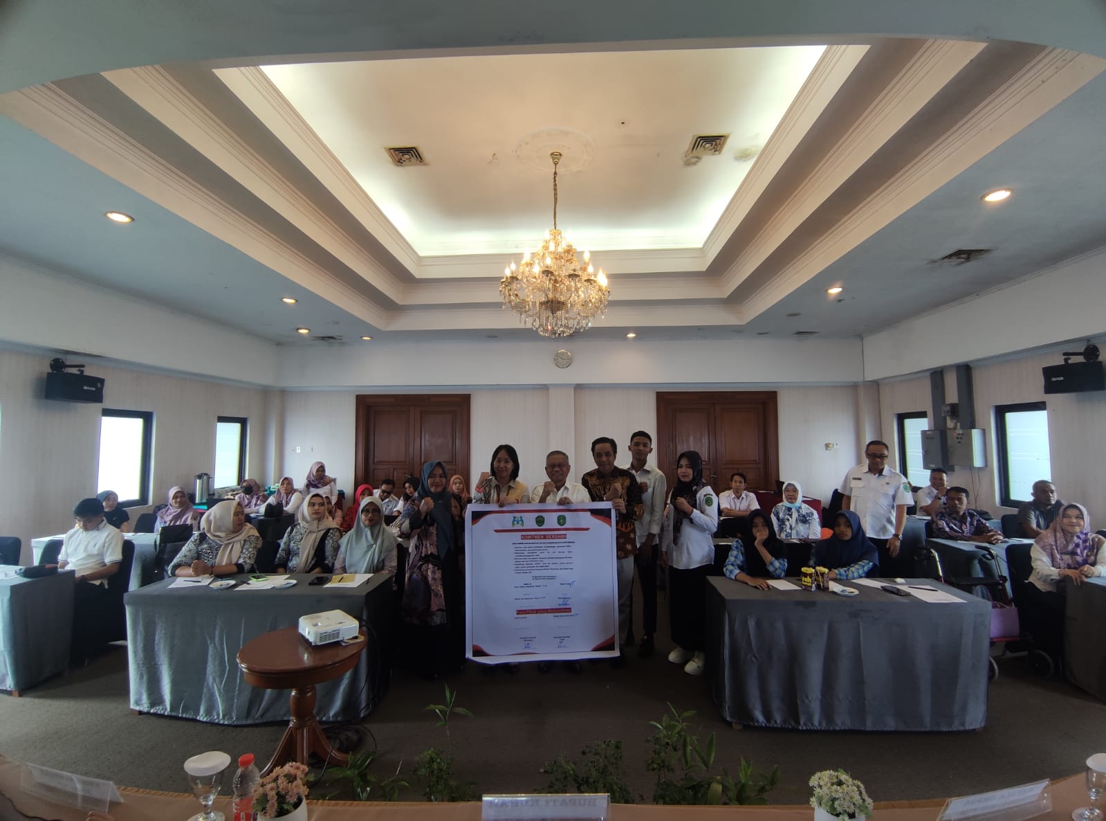 Launching Desa Sumber Sari sebagai DRPPA di Hotel Grand Elty Singgasana.