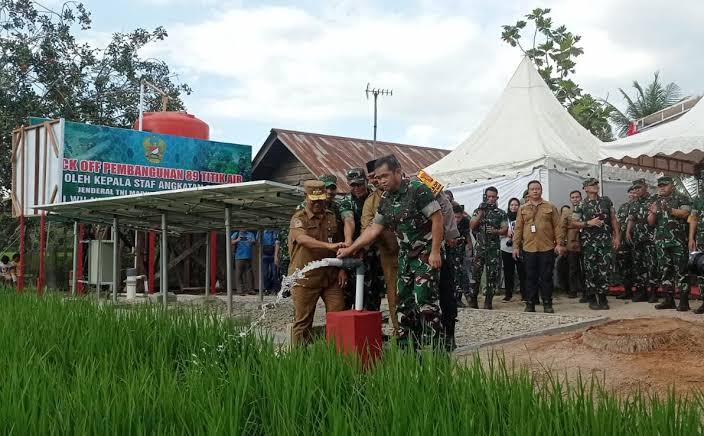 Sumur bor di Kukar (Istimewa)
