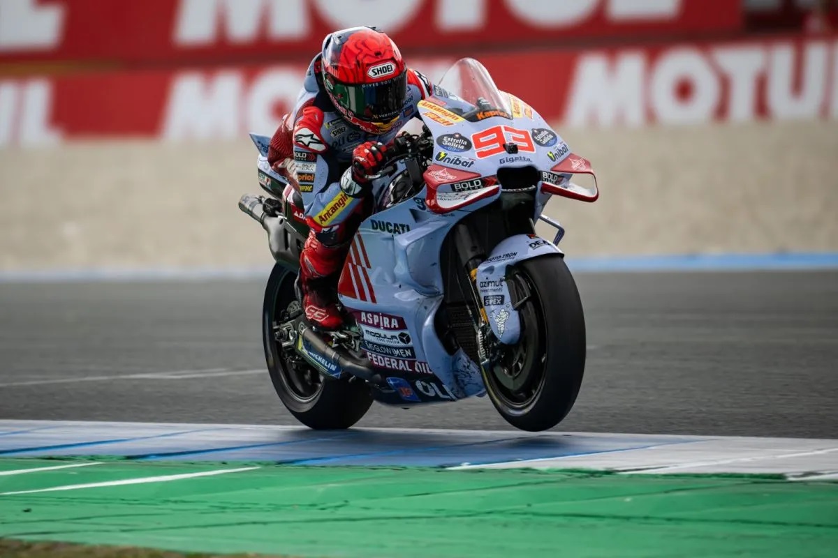 Pembalap Gresini Racing Marc Marquez (ANTARA/HO-Federal Oil)