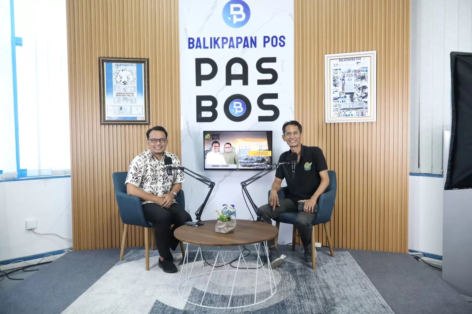 Calon Wakil Wali Kota Balikpapan Syukri Wahid dalam podcast politik Balikpapan Pos, Jumat (06/09/2024). (Faisal - Balikpapan Pos)
