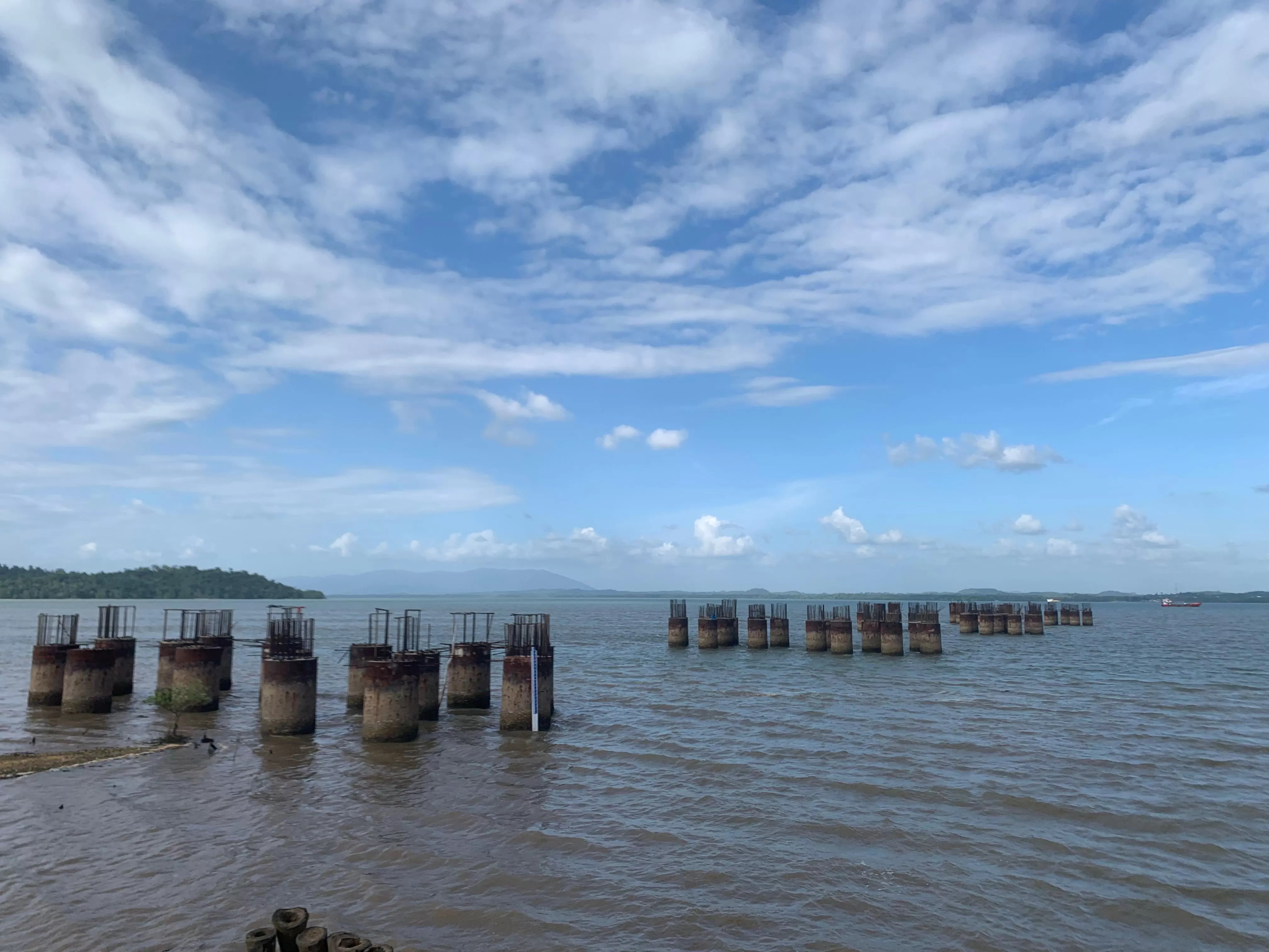ANGGARAN BESAR:Jembatan Pulau Kalimantan-Pulau Laut diusulkan menjadi Proyek Strategis Nasional (PSN) oleh Pemerintah Daerah.(Foto:Zulqarnain/Radar Banjarmasin)
