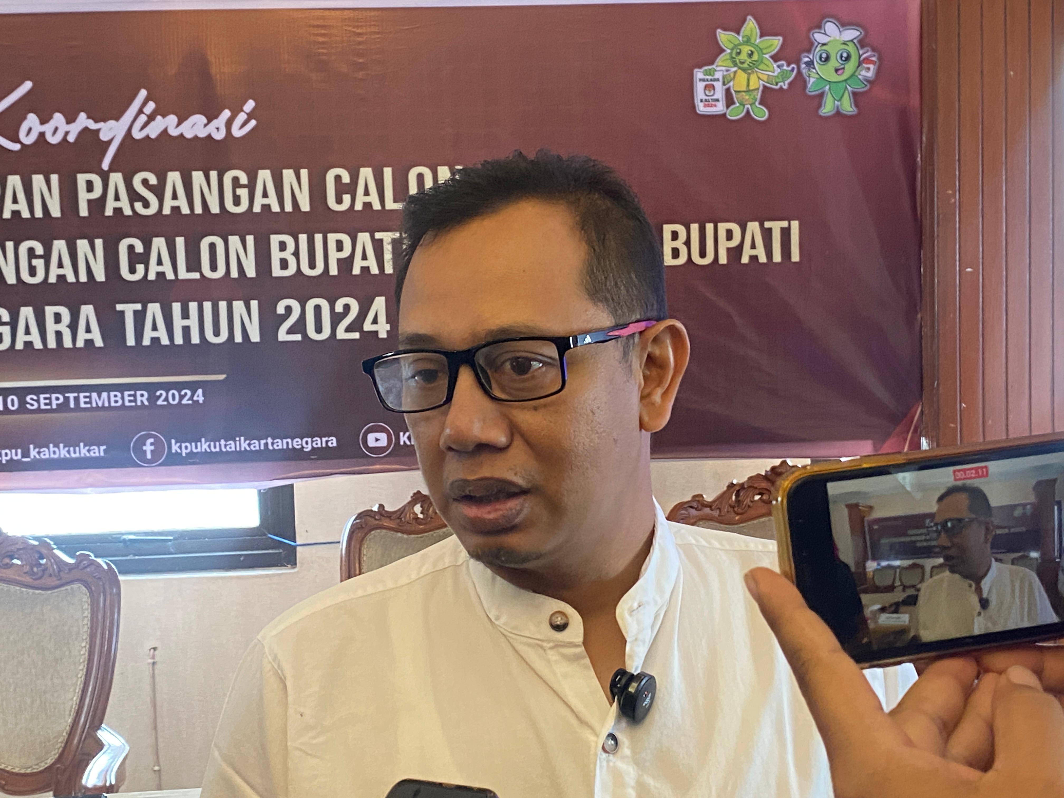 Ketua KPU Kukar Rudi Gunawan (Elmo/Prokal.co)