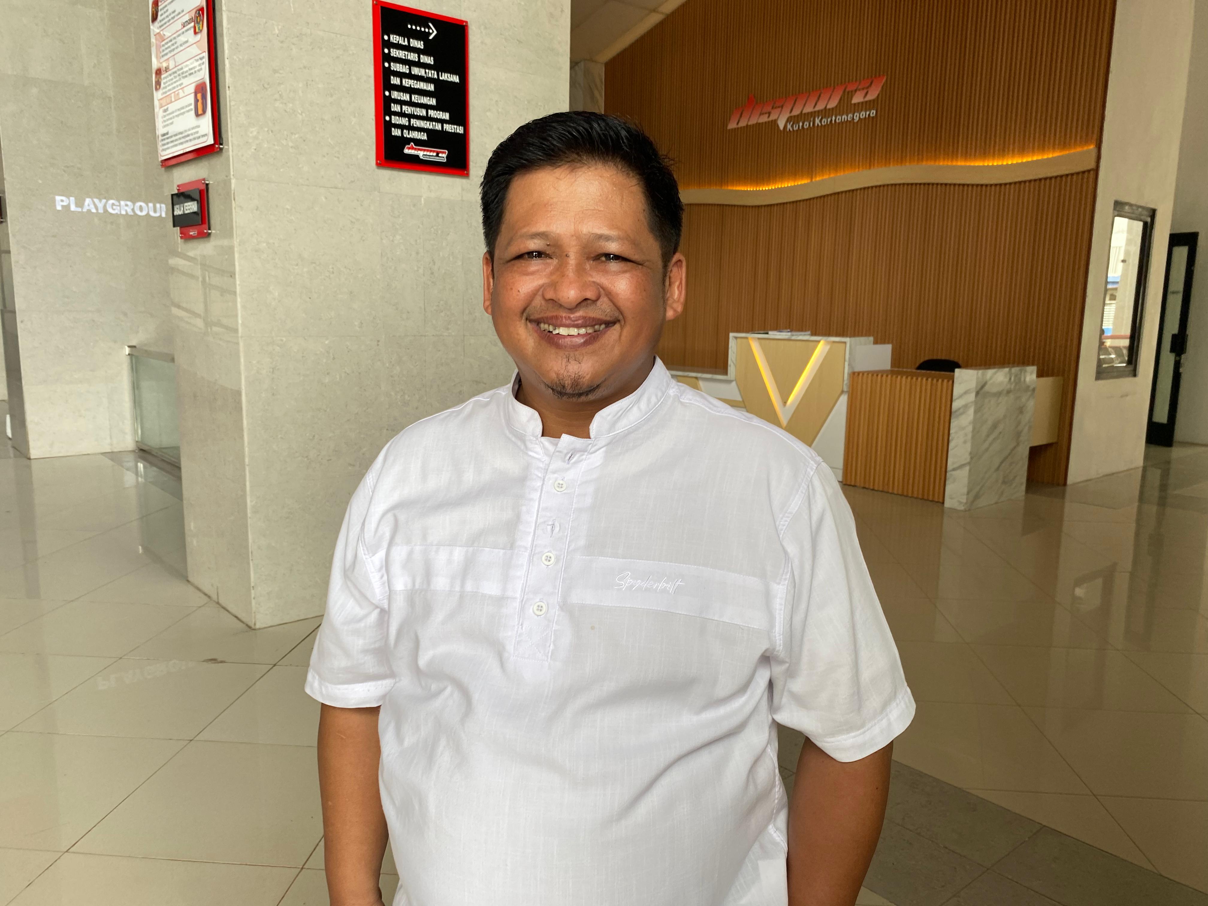 Kepala Dinas Pemuda dan Olahraga Kukar Aji Ali Husni (Elmo/Prokal.co)