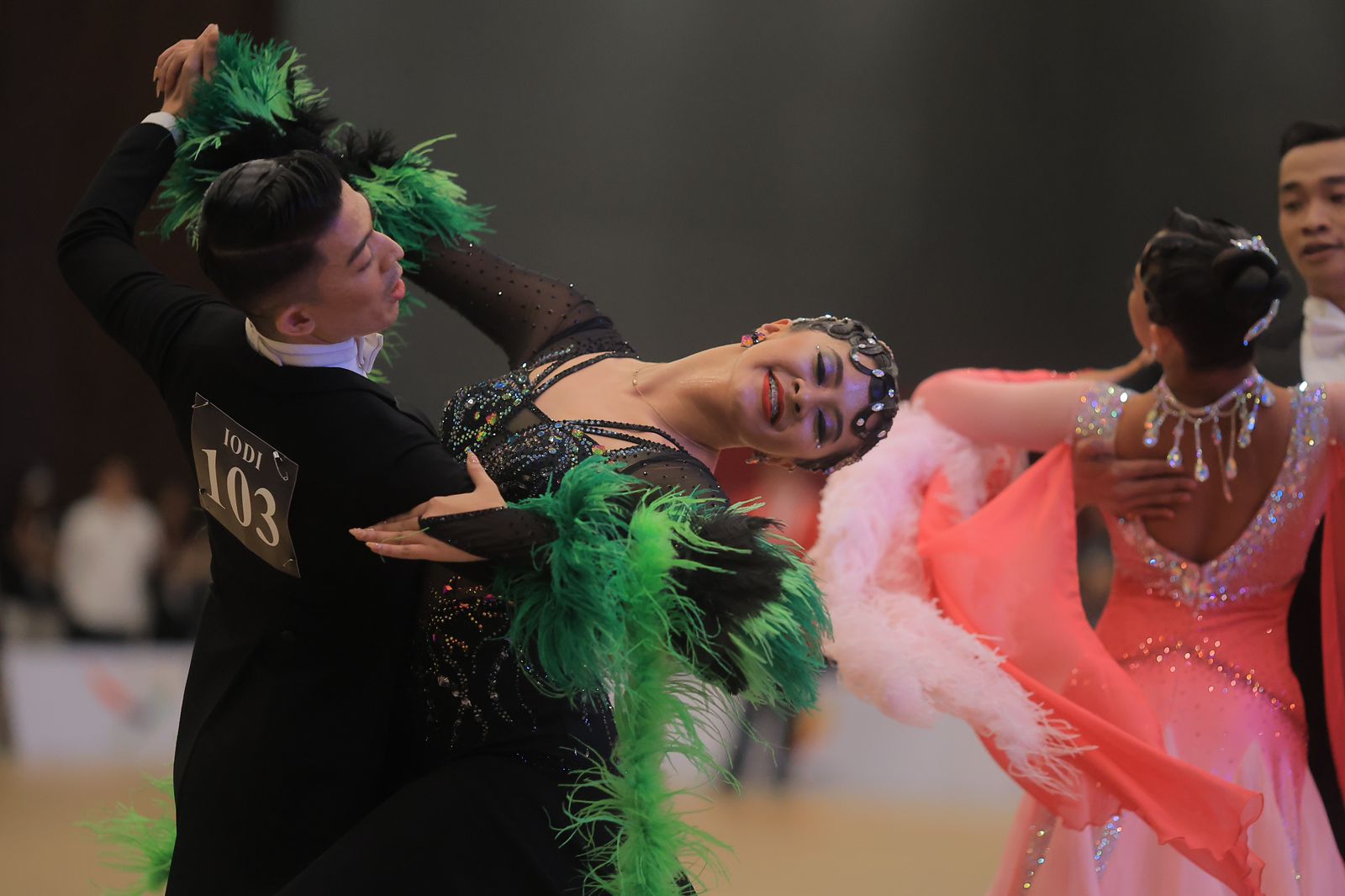 Leogito Freddy dan Alya Devi Kamila mempersembahkan emas dan perunggu dari cabor dansa, PON XXI/2024 Aceh-Sumut.