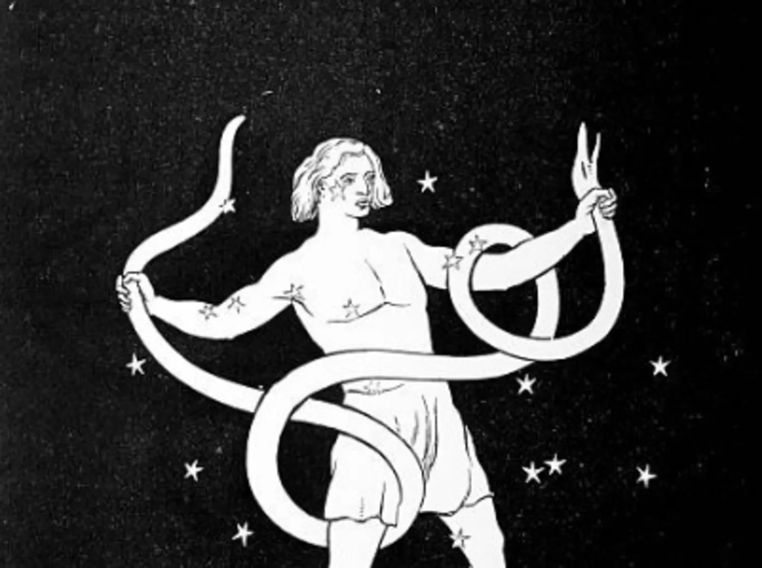 Lambang zodiak ke 13, Ophiuchus.