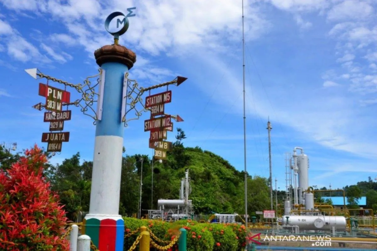 ilustrasi salah satu sudut kota Tarakan.