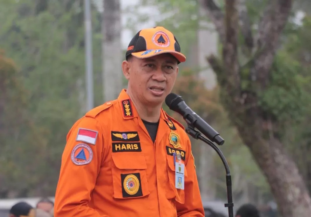 Kepala Pelaksana BPBD Kabupaten Tabalong, Haris Fachrozi.(Foto:Ibnu Dwi Wahyudi/Radar Banjarmasin)