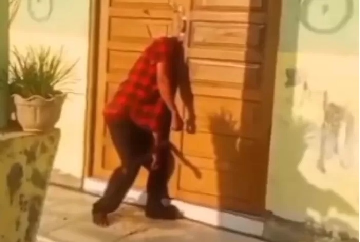 DIDUGA MALING: Lokasi kejadian di bekas Gedung SMAN 1 Mihing Raya yang kini jadi perumahan warga. (foto tangkapan layar)