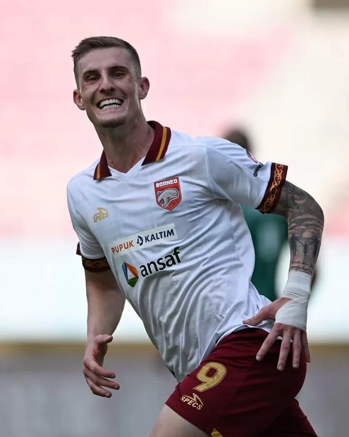 TUKANG GEDOR. Leo Guacho bisa menambah kran golnya jika kembali tampil baik saat menjamu tim promosi Maluku United di Stadion Batakan, Balikpapan, malam ini.