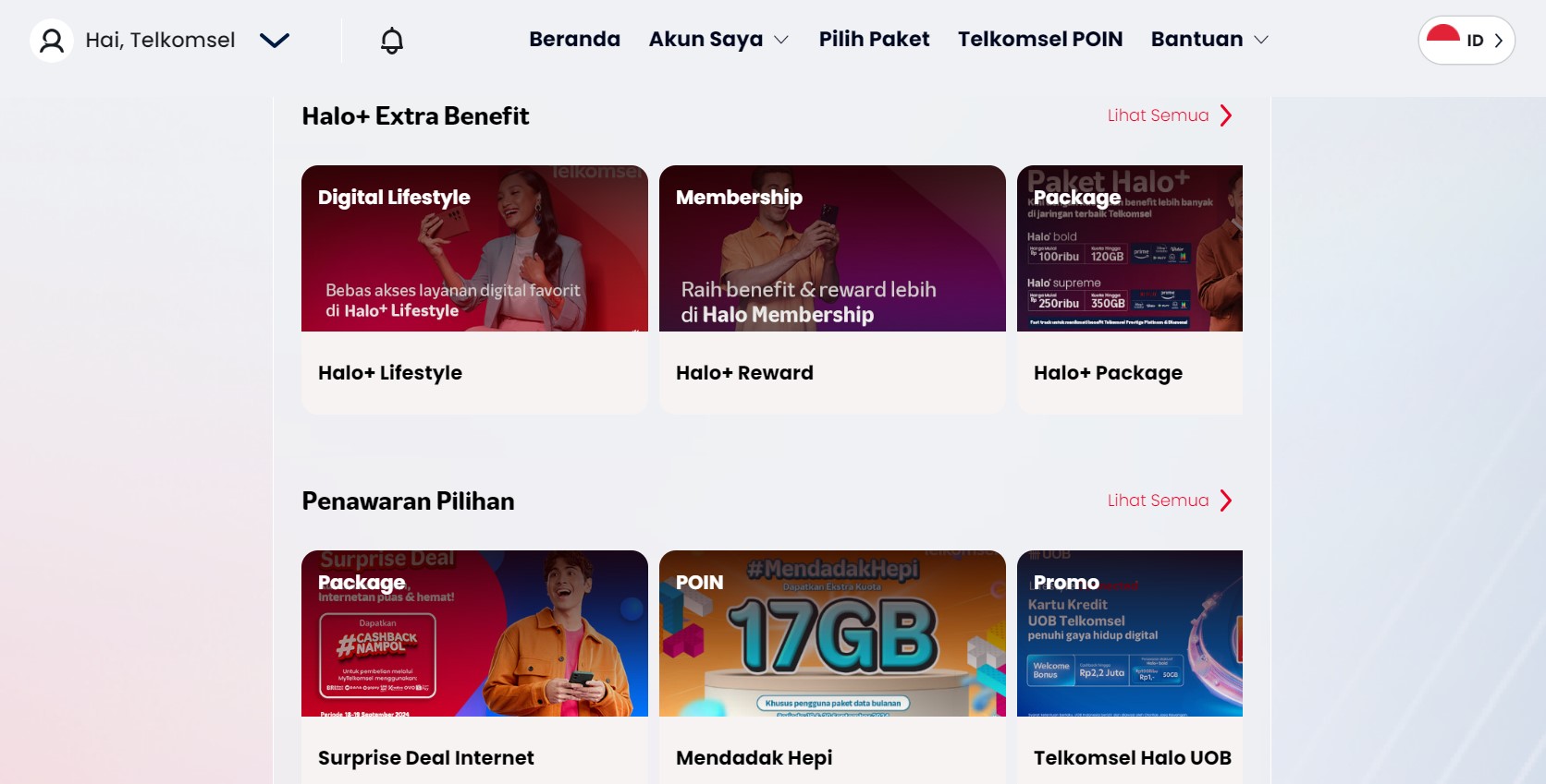 LENGKAP: Pelanggan bisa menikmati berbagai fitur, mulai dari kesehatan sampai hiburan dan tentunya cek pulsa, isi dan lainnya.