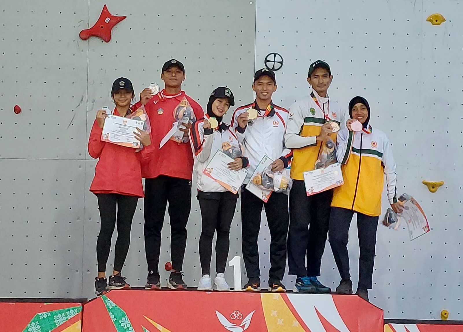 Panjat tebing Kaltim harus puas dengan sekeping perunggu pada PON XXI/2024.