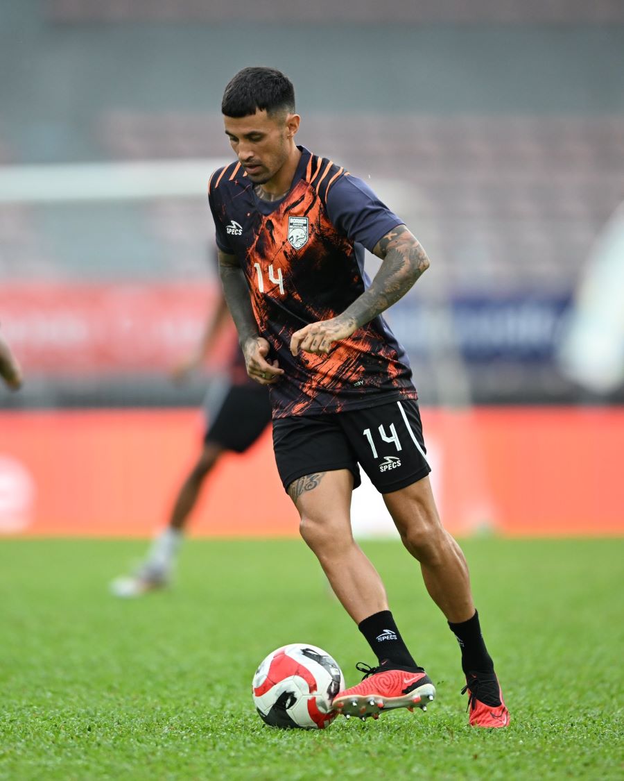 TREN POSITIF: Stefano Lilipaly dkk mengincar kemenangan kedua di grup B ASEAN Club Championship 2024-2025 saat menghadapi Kuala Lumpur City malam ini.&nbsp;X/BORNEO FC