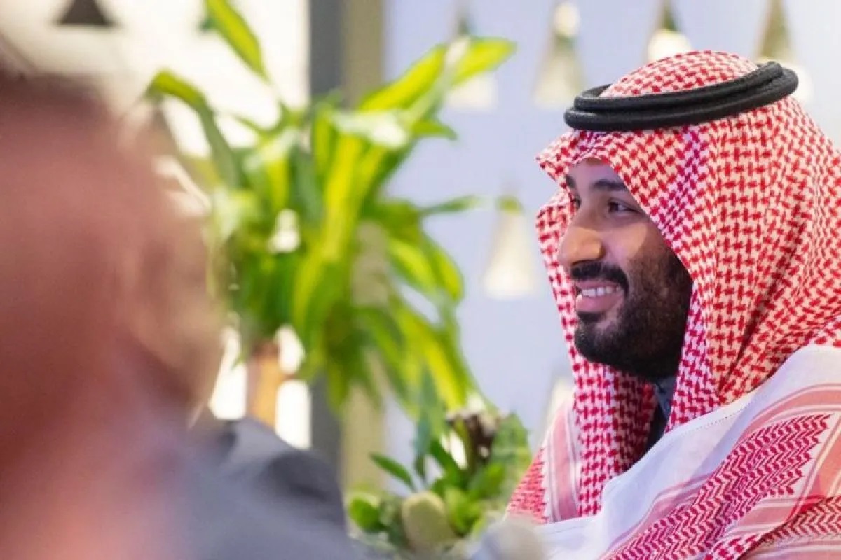 Pangeran Muhammad bin Salman yang akrab disapa MBS saat menghadiri "CEDA Workshop on the Tourism Sector" di Arab Saudi pada 7 Februari 2019. (World Tourism Organization/Flickr)
