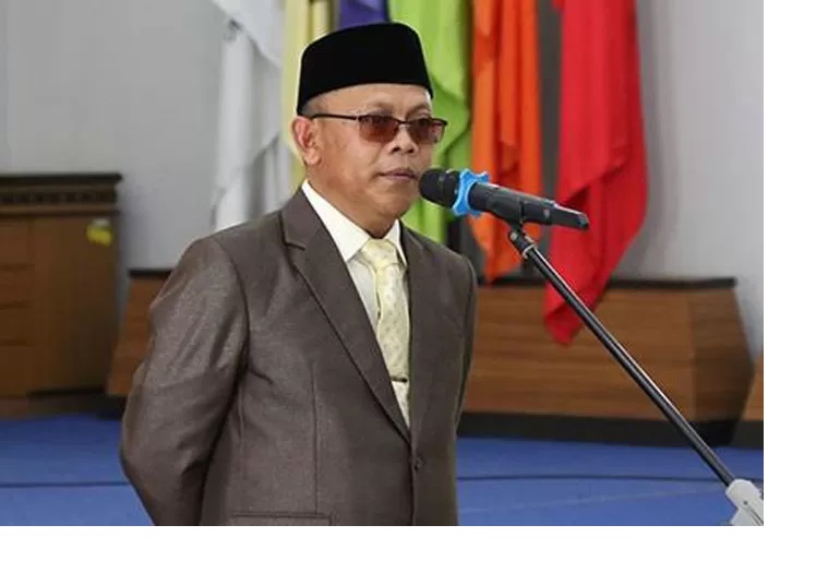 DIPERIKSA. Rektor Unmul Prof Abdunnur