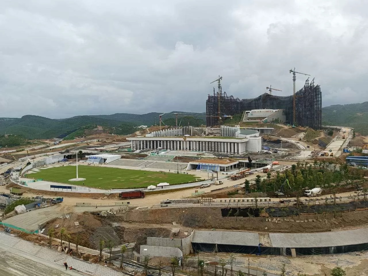 MEGA PROYEK:Kementerian Keuangan mengalokasikan anggaran IKN sebesar Rp15 triliun pada APBN 2025.(FOTO:ISTIMEWA)