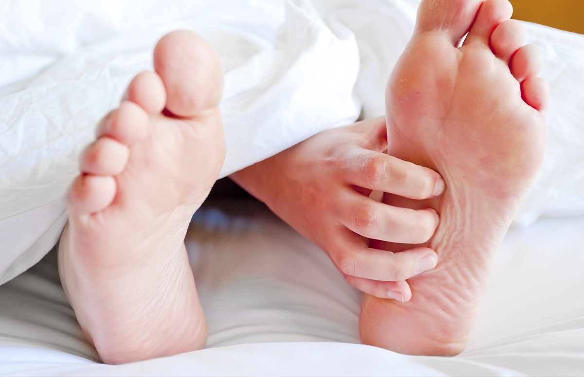 ilustrasi telapak kaki