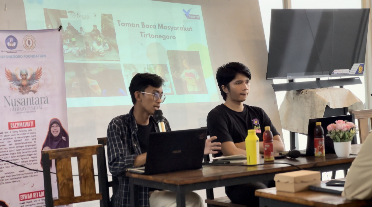 LITERASI: Tirtonegoro Foundation menggelar workshop di Mahakam Lampion Garden, Samarinda, Minggu (13/10/2024), pukul 08.00 Wita.