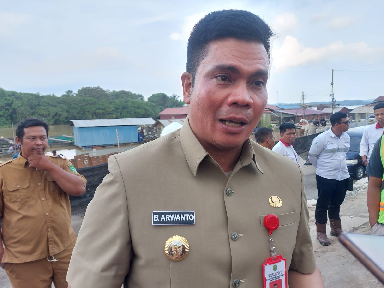 Pjs Bupati Kukar Bambang Arwanto (Elmo/Prokal.co)