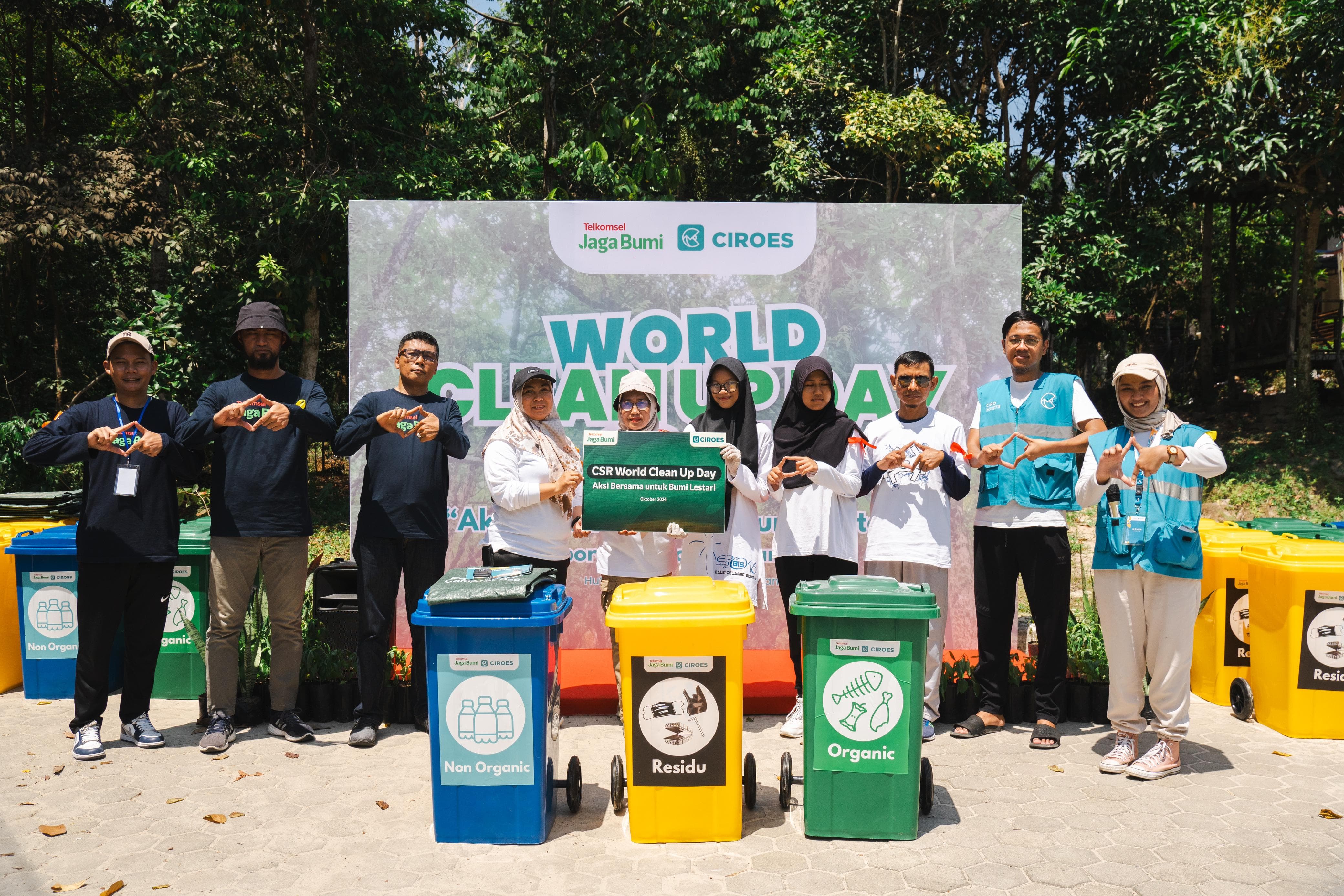 Agenda CSR World Clean Up Day &ndash; Aksi Bersama untuk Bumi Lestari diawali dengan Roadshow Sekolah di 6 Kecamatan Balikpapan.