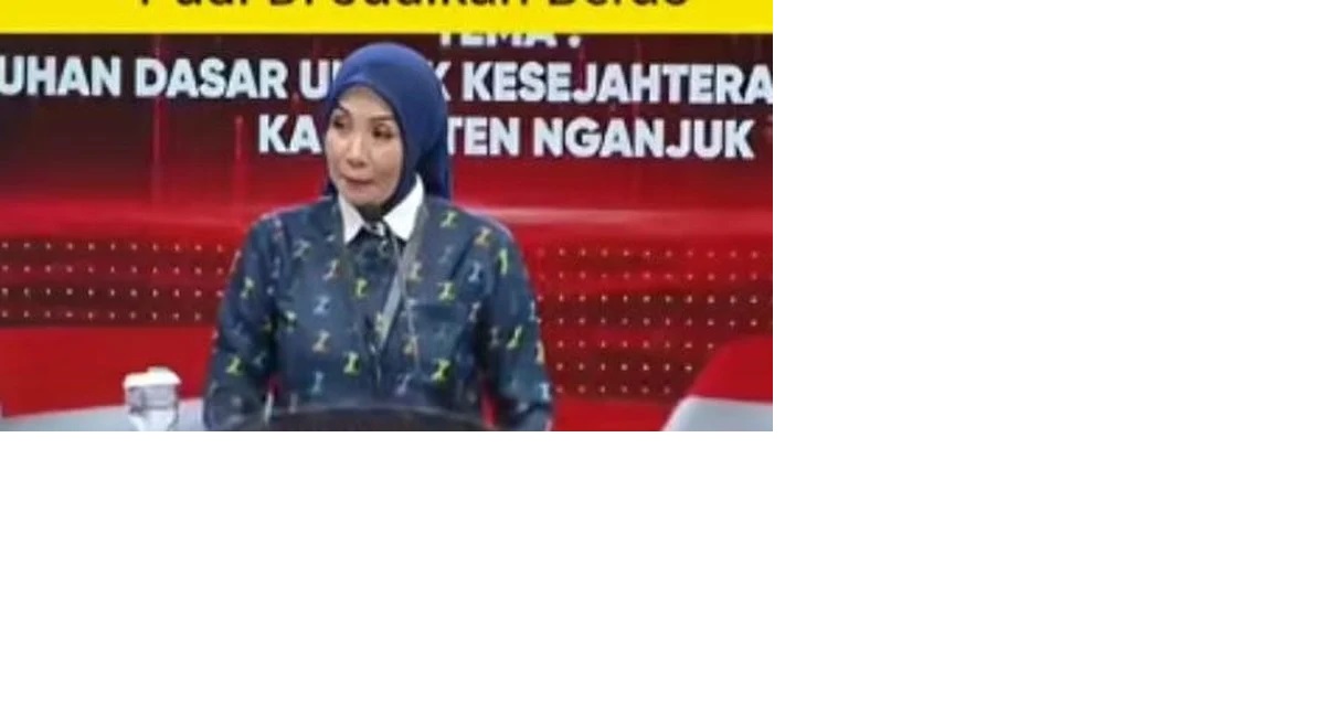 Calon Bupati Nganjuk, Ita Triwibawati (tangkapan layar)