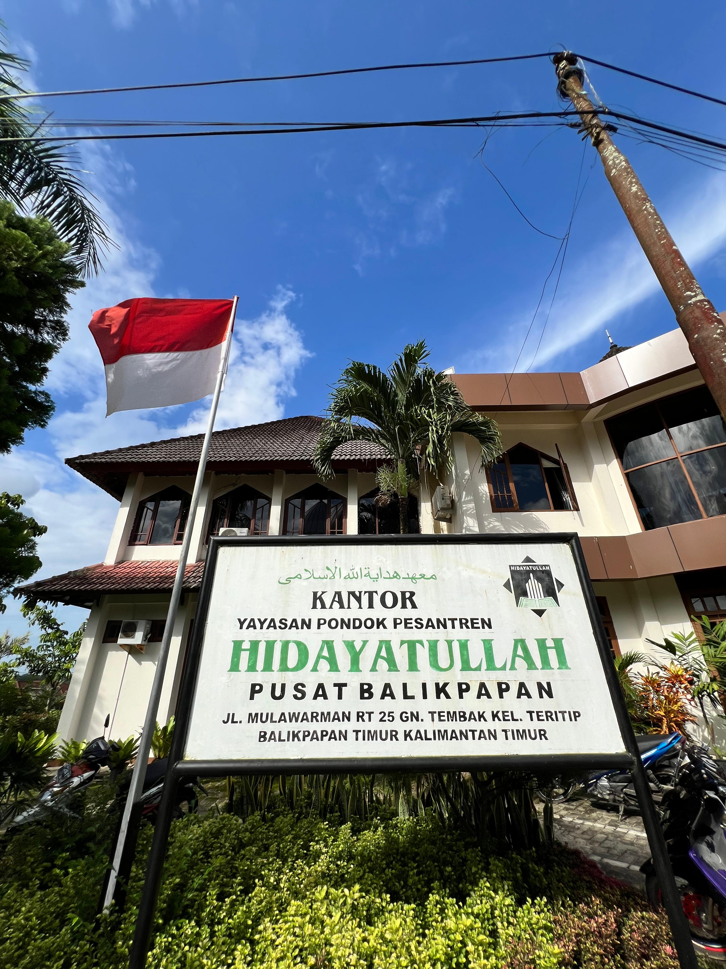PUSAT: Kantor Pusat Hidayatullah di Gunung Tembak, Balikpapan.