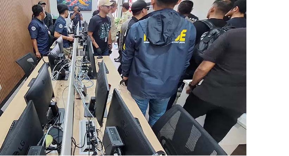 Kantor satelit judi online di Bekasi yang melibatkan pegawai Kementerian Komdigi. (Sabik Aji Taufan/JawaPos.com)