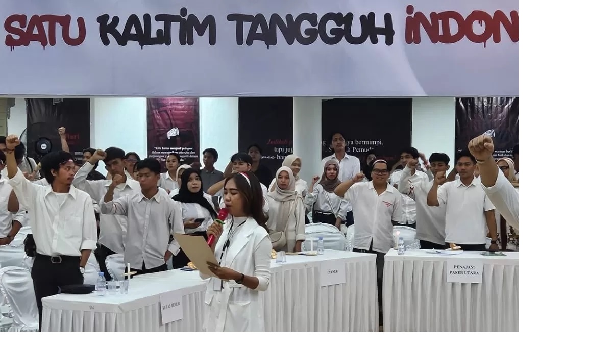 Sidang Kongres Pemuda Kaltim beberapa waktu lalu.