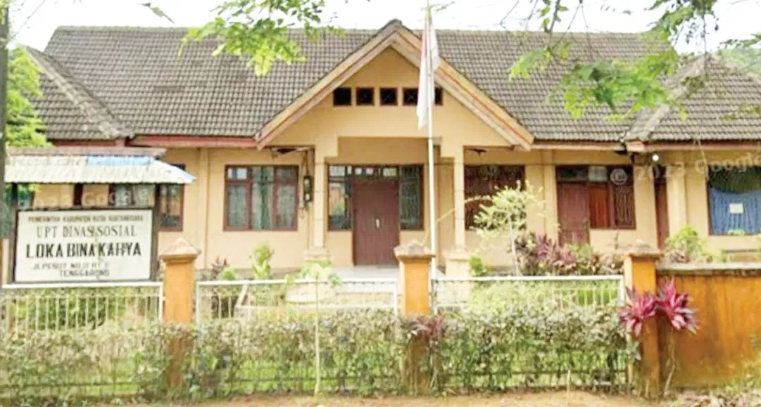 Lokasi penampungan sementara ODGJ di Kukar