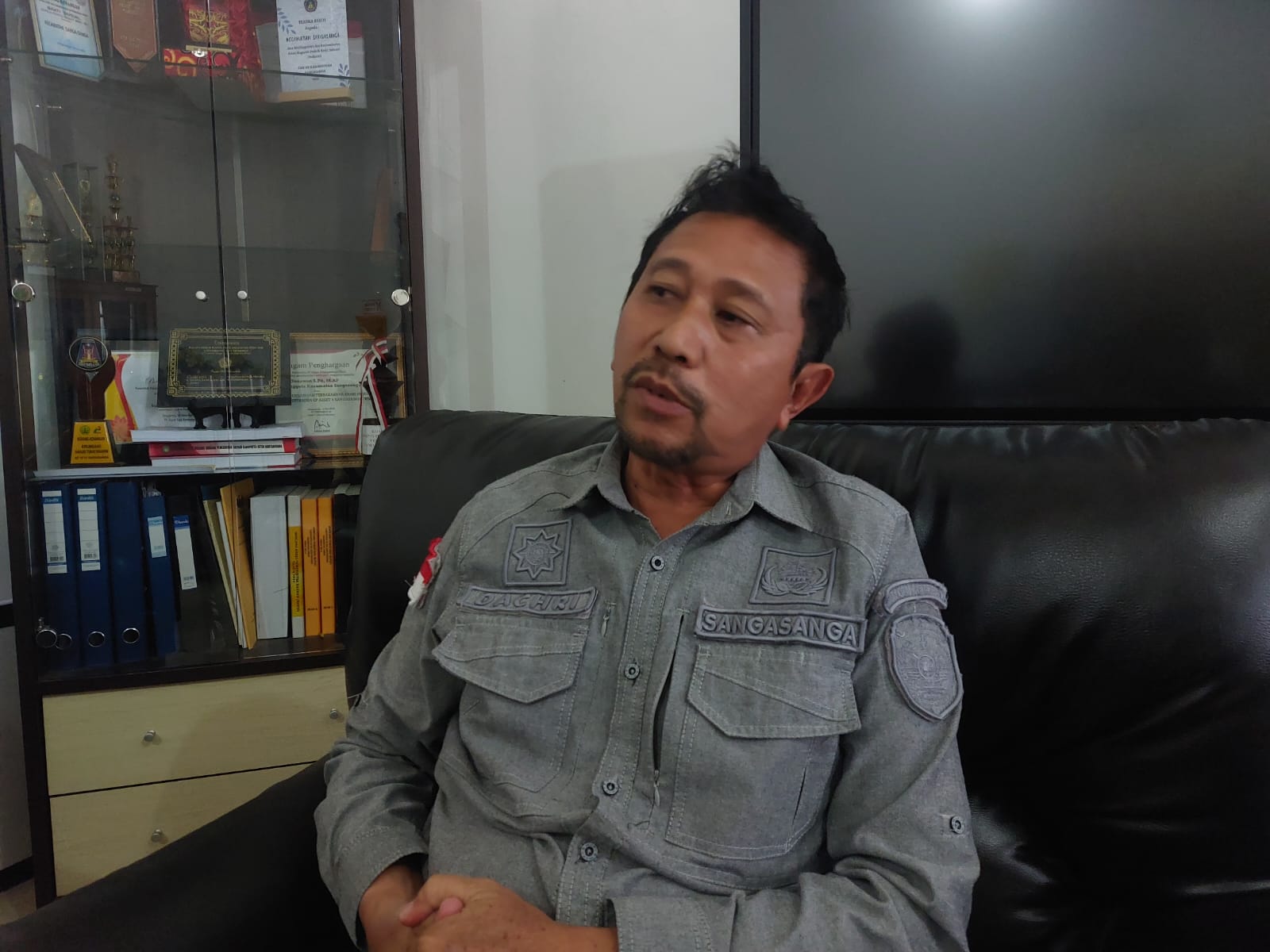 Camat Sangasanga Dachriansyah (Elmo/Prokal.co)