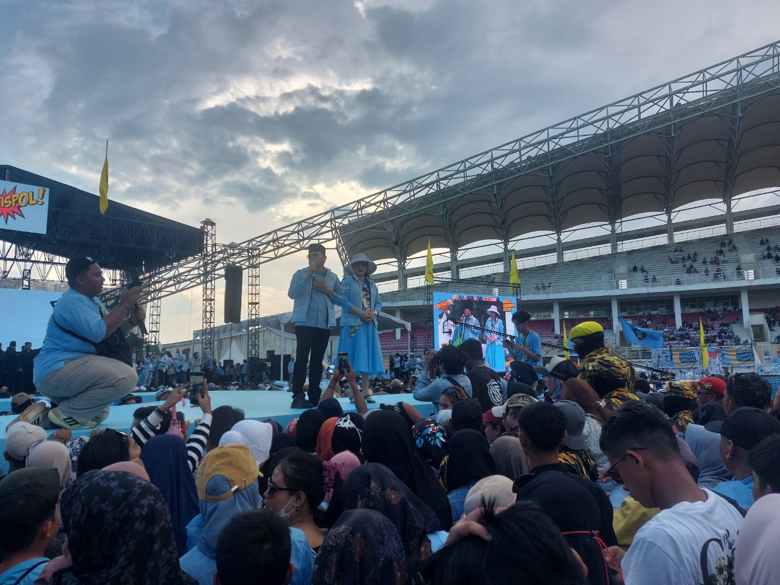 Kampanye paslon Gubernur-Wagub Kaltim nomor urut 2, Rudy Mas