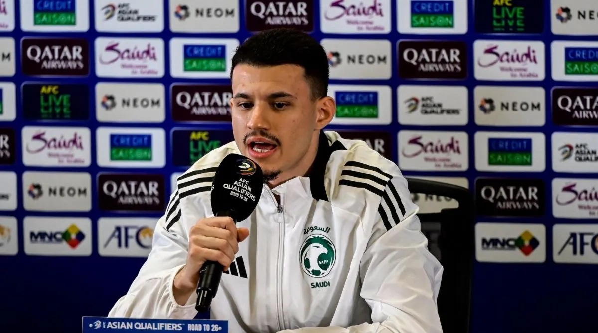 Pemain timnas Arab Saudi Abdullah Al Hamdan