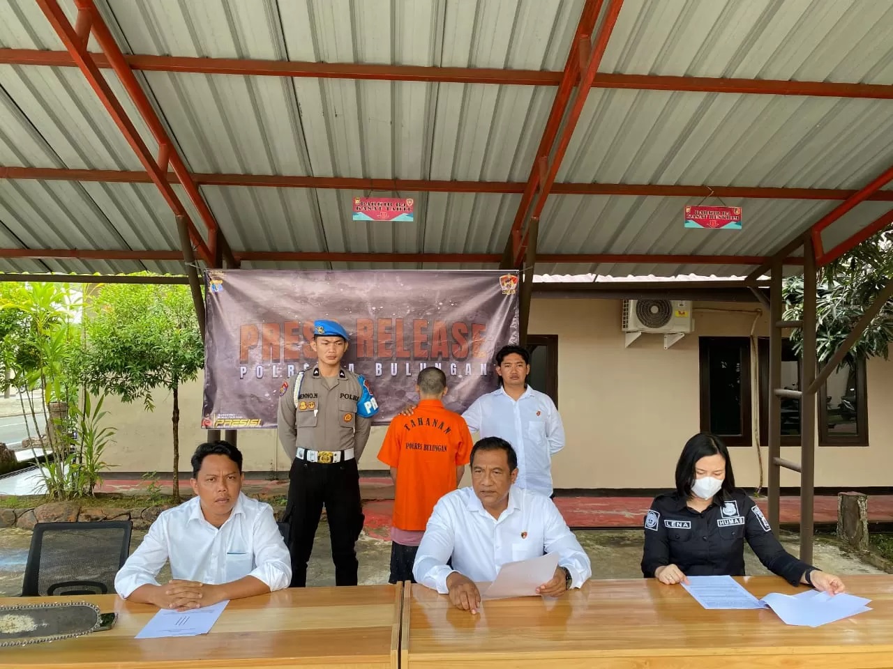 BERHASIL DIUNGKAP: Polresta Bulungan berhasil mengungkap tiga kasus tindak pidana, yaitu dua kasus curanmor dan satu kasus penggelapan yang terjadi sepanjang Oktober