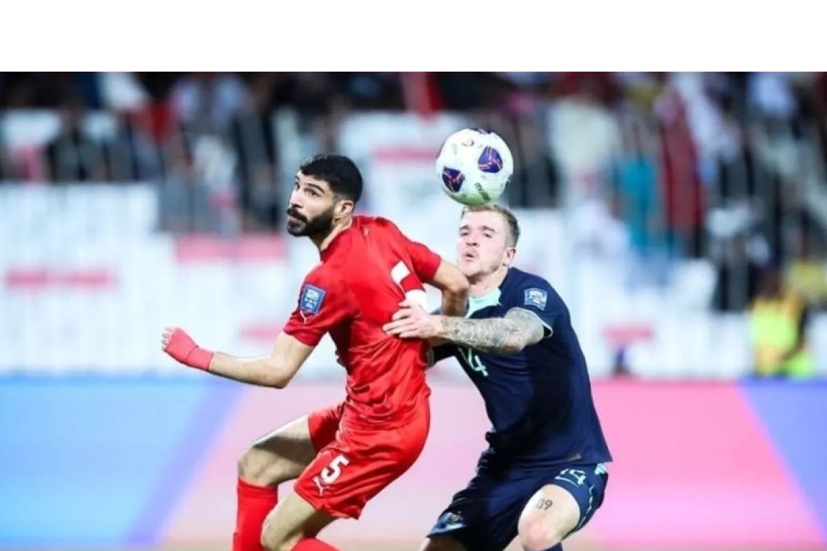 Timnas Bahrain bermain imbang 2-2 lawan Australia dalam matchday ke-6 babak tiga Kualifikasi Piala Dunia 2026 zona Asia di Bahrain National Stadium pada Rabu (20/11/2024). ANTARA/AFC