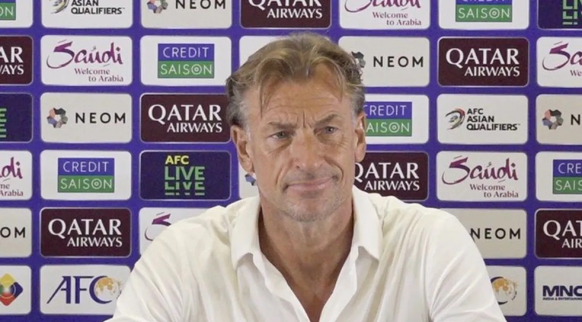 Pelatih timnas Arab Saudi Herve Renard