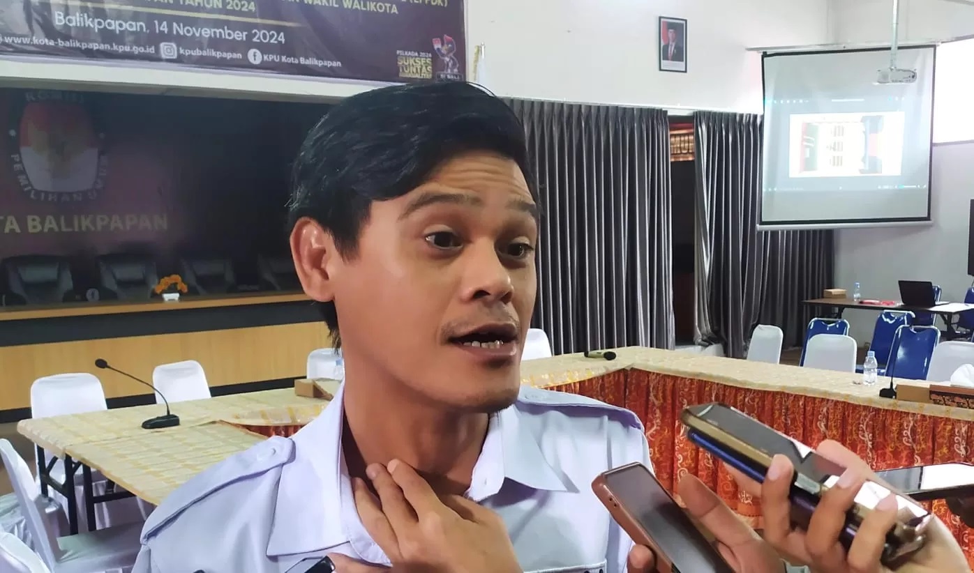 Koordinator Divisi SDM dan Partisipasi Masyarakat KPU Balikpapan, Suhardy.