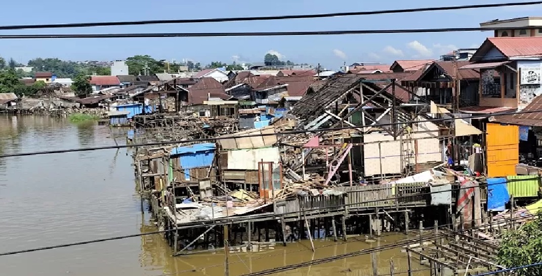 Rumah di kawasan SKM.
