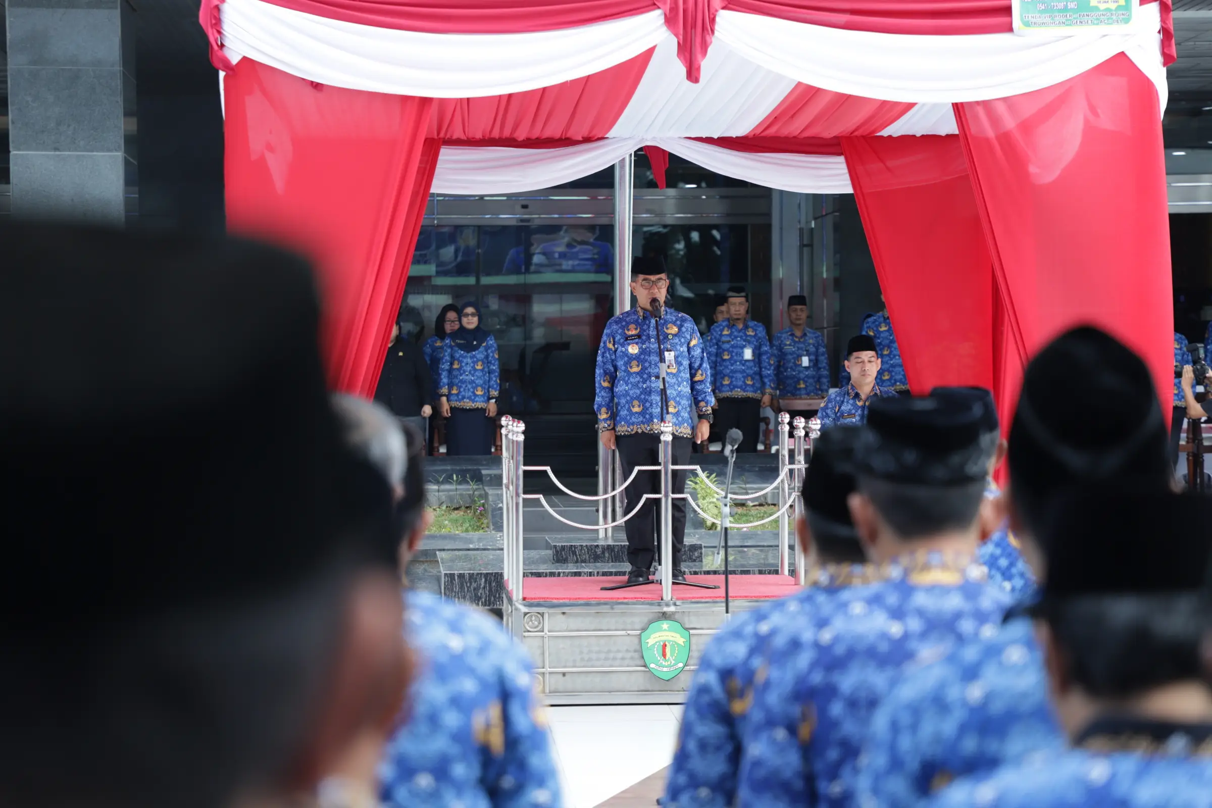 Akmal Malik jadi inspektur upacara dalam HUT Korpri.