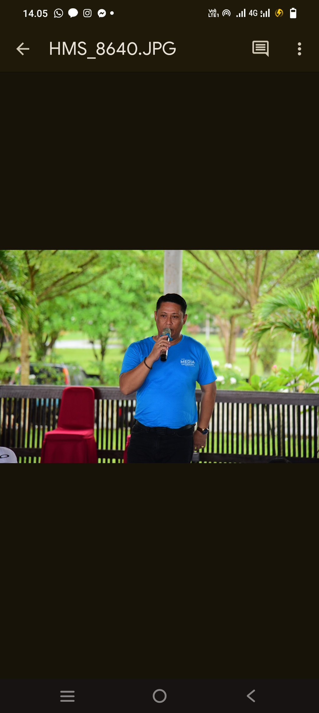 General Manager Bandara Internasional SAMS Sepinggan, Iwan Novi Hantoro.